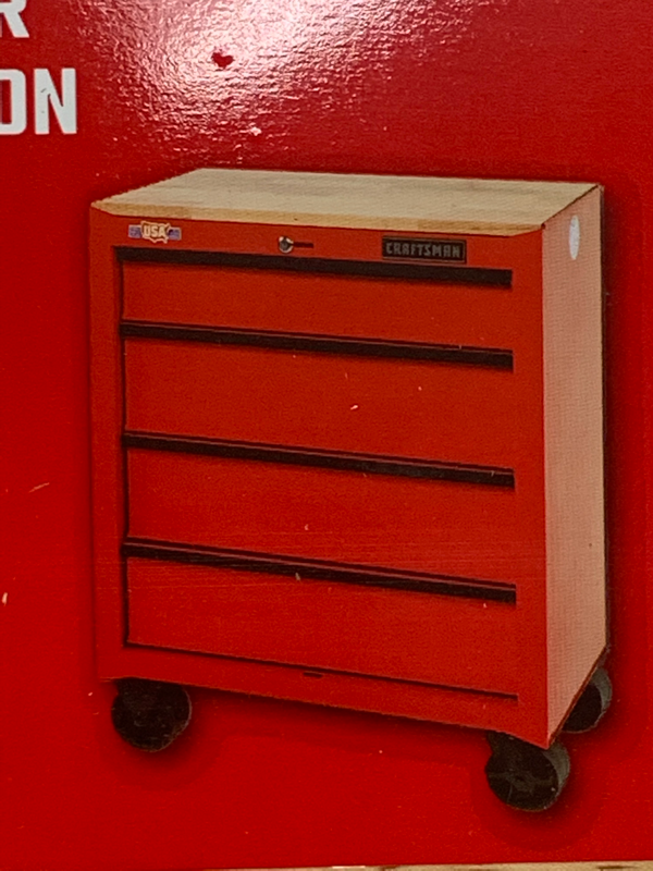 Craftsman Tool Box Red